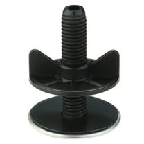 Niceauty Bathroom Sink Cover Black Plastic Easy to Install Sink Sealing Covers 1Pack