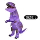 thumbnail image 2 of Disfraz inflable de tiranosaurio, disfraz de Halloween, juego de rol, disfraz inflable de dinosaurio musculoso realista, 2 of 5