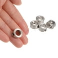 thumbnail image 4 of Collares de tornillo de 8 mm, 10 paquetes, 14 mm de diámetro exterior, 7 mm de ancho, collar de rueda de tope de engranaje, 4 of 5