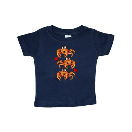 

Inktastic Crab Lover Cute Beach Gift Baby Boy or Baby Girl T-Shirt