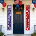 thumbnail image 7 of Memorial Day Saving!4th of July Decor, Independence Day Party Flag Themed Party Supplies And Holiday Door Decoration Flag Suitable For Decorating Room Doorways During The Independence Day Festivities, 7 of 7