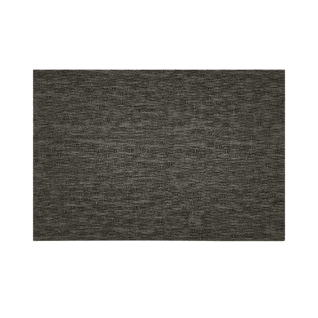 Mantel Individual Namaro Design 4 Piezas Trenzado Gris Claro
