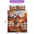 thumbnail image 5 of Thanksgiving Mastiff Pilgrim Grateful, Thankful, Blessed Fall Welcome Quilt Bedding Set Mastiffs Dog Lover Gifts Idea 1 Blanket Bed Cover 2 Pillowcases - 00021, 5 of 5