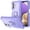 Purple, variant on Phone Case for Samsung Galaxy A32 5G 2021 6.5 inch Cover with Ring Holder Stand Shockproof Heavy Duty Cell Accessories Gaxaly M32 G5 Galaxies A 32 32A S32 SM-A326U A326U Women Men Purple