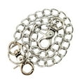 thumbnail image 1 of Qarigey Cadena de cinturón de cintura de aleación, reemplazo de moda, Color sólido, hombres, mujeres, fotografía, cadenas de actuación, accesorios Accesorios de disfraces Corto Plata 37cm Qarigey AP014011-03, 1 of 6