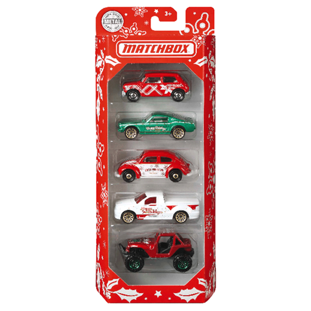 2019 Matchbox MBX Happy Holiday 5Pack