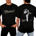 thumbnail image 3 of MJ King of Pop Graphic T-Shirt, Vintage 90s Styles, , Mj King Shirt,Fan's Gift,Trendy Unisex Shirt, 3 of 5