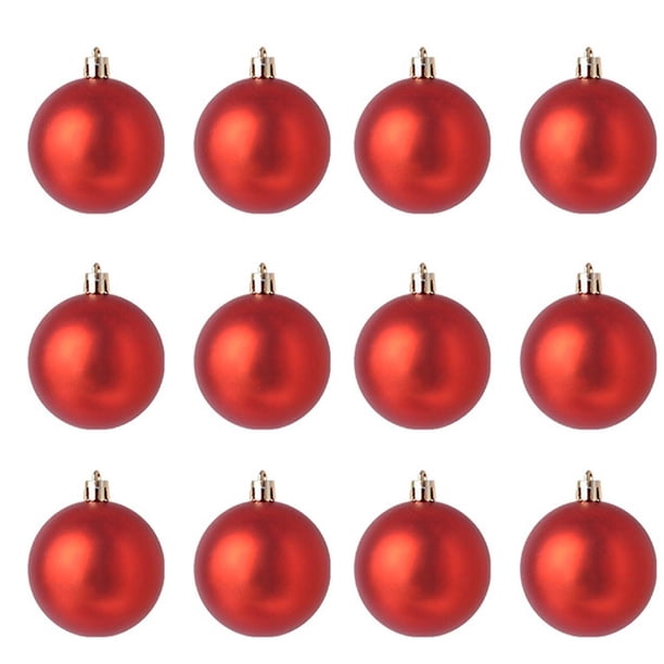 Fiudx Adornos Navideños, Plástico Irresponsable, Elegantes Adornos En Purpurina, Juego de Decoración Festiva para Colgar, Ideal para Fiestas En Casa, Ideal para Familias, Ideal para Fiestas Comercial