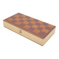 thumbnail image 3 of Juego de tablero de ajedrez mediano ANGGREK madera plegable, 3 of 8