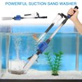 thumbnail image 2 of Aquarium Siphon Operated Cleaner US Plug Fish Tank Sand Washer Vacuum Gravel Water Changer Electric Siphon Filter, 2 of 5