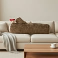 thumbnail image 3 of Long Cylinder Mushroom Pillow - Tree Log Decorative Throw for Sofa, Bay Window, Bed, Forest Theme Bolster Pillow, Washable Accent for Anthropology Fall Decor, 3 of 5