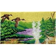 thumbnail image 1 of Kit d'Accrochage pour Loquet de Fabrication de Tapis / Geese (Canevas Vierge 85x58 cm), 1 of 2