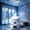 Snowflake, variant on Dynamic Rotating LED Projector Light, USB Rechargeable 3D Wave Effect Lamp with Adjustable Brightness, for Bedroom Home Theater