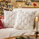 thumbnail image 1 of Fundas Navideñas para Cojines, 45x45 cm - 2 Felpa Árbol de Navidad Cojines Para Sala, Funda Almohada Cojines Navideños Elegantes, Decoracion Navidad (Árbol de Navidad -Blanco), 1 of 3