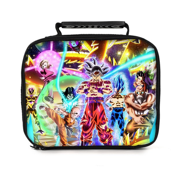 Cool Anime Dragon Ball Z Son Goku Vegeta IV Lunch Bag Resuable Thermal