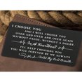 thumbnail image 2 of JUNWELL 1pc Rectangular Laser Engraved Aluminum Alloy Card Wallet Card Insert  Anniversary Romantic Gifts For Girlfriend/Boyfriend, 2 of 5