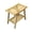 Natural, variant on Fairway Avenue Home Solid Bamboo 19.5" Slat Spring Bench, Caramel