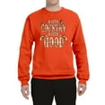 thumbnail image 2 of Wild Bobby, A Little Country, A Little Hood, Pop Culture, Unisex Crewneck Graphic Sweatshirt, Orange, Large, 2 of 4