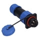 thumbnail image 2 of Conectores de aviación para montaje en panel, conector de cable de aviación, conector LI a prueba de agua, conector de aviación, funcionalidad inteligente, 2 of 12