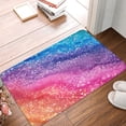 thumbnail image 4 of Susaid Rainbow Glitter Cute Print Doormat,Porch Decor,Housewarming Decor Gift Doormat,Funny Flannel Floor Mat,Funny Doormat 24x16 Inch, 4 of 7