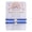H, variant on Parent Child Matching Heart Bracelets with Greeting Card, Rose Red Woven Wristband Set for First Day of School