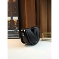 thumbnail image 2 of Women's Metallic Half Moon Clutch Evening Bag, 2 of 9
