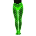thumbnail image 1 of Aocisk Glow In The Dark Fishnet Stockings with Striped Luminous Pattern Out Tights for Women Night Party Wear Navy One Size, 1 of 4