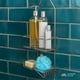 thumbnail image 3 of Organizador para Regadera Doble Nivel Sin Perforación con Porta Shampoo De Regadera Metálico Colgante Soporte Resistente Impermeable estilo Moderno uso diario Anticorrosivo, 3 of 6