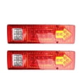 thumbnail image 3 of Riwesomey 2 uds 19 LED luces traseras de remolque a prueba de agua LED señal de giro trasera camión remolque lámpara indicadora de parada de camión Bombillas para automóviles, 3 of 5