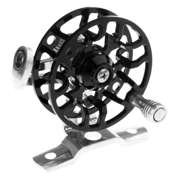Jesscasday Ice Fishing Reel Fly Reel Fishing Reel Wheel Outdoor Fishing Reel Aluminum Alloy Fishing Rods Wheel Fly Fishing Wheel