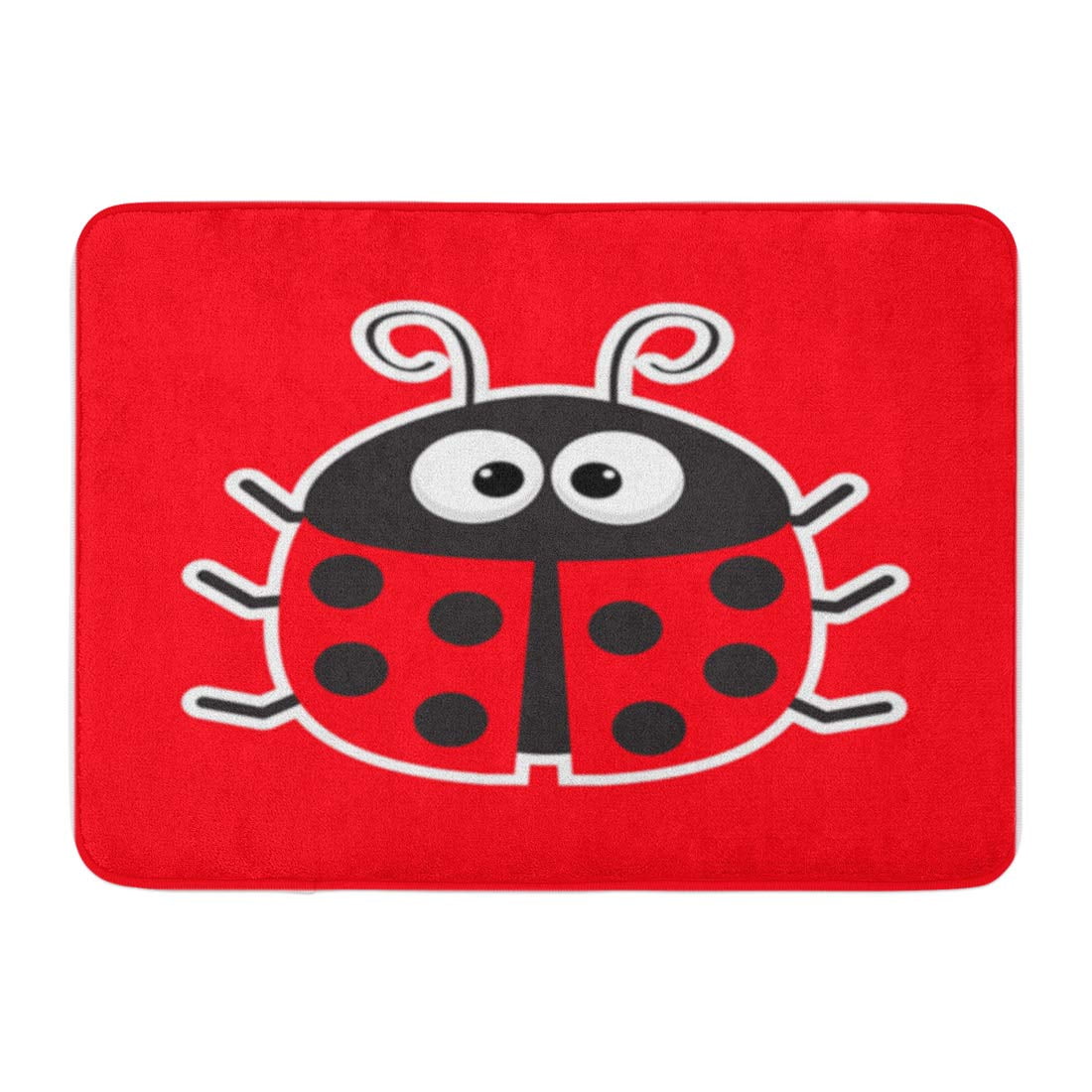 KDAGR Cute Cartoon Lady Bug Red Baby