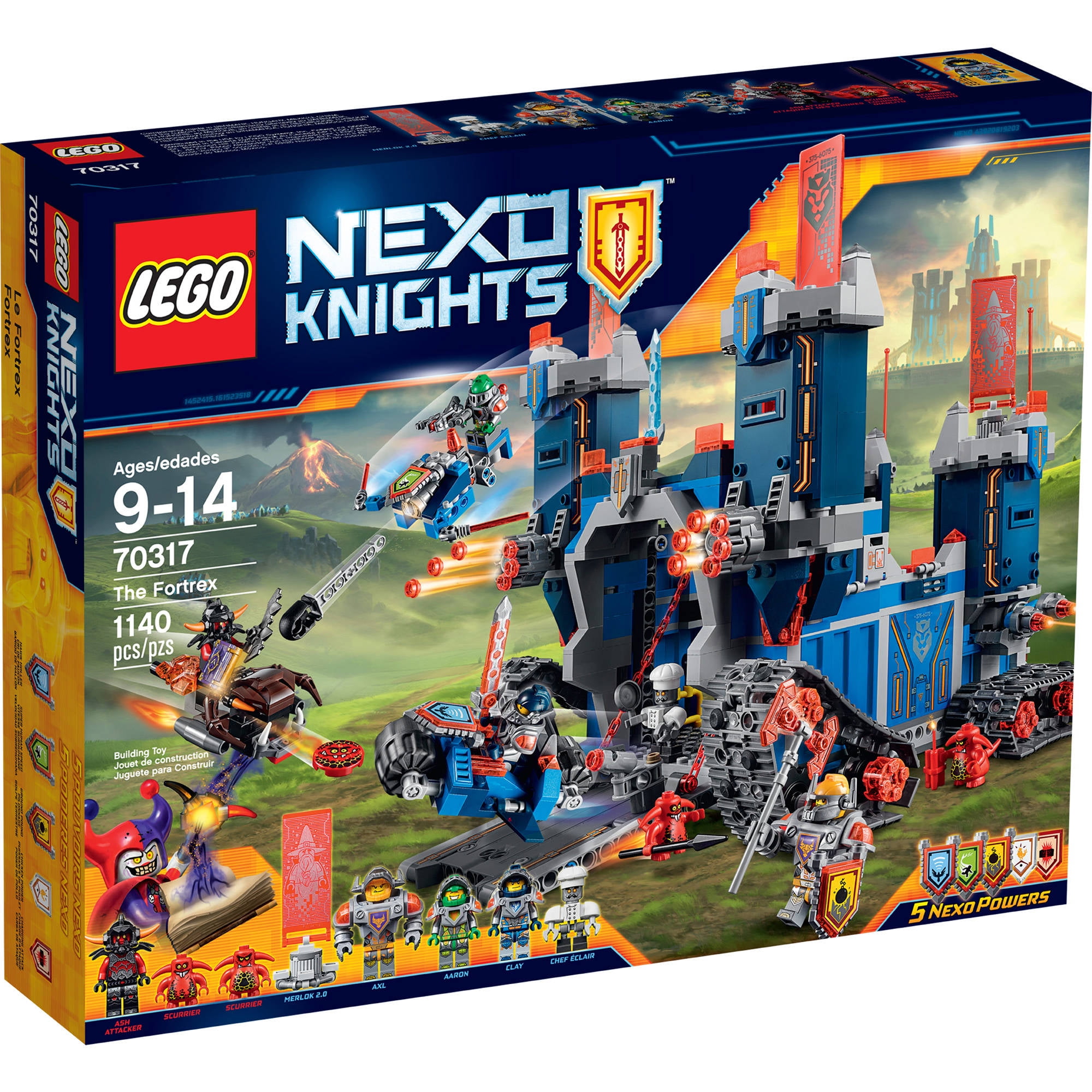 Lego Nexo Knights The Fortrex 70317 Com