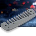 thumbnail image 4 of Aluminum Alloy Harmonica Part, Replacement Comb Harmonica Part 10-Hole High Strength  For Beginner For Kids For Harmonica Golden,Rose Red,Gray, 4 of 8