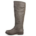 thumbnail image 3 of Journee Womens Spokane Stacked Heel Riding Boots, 3 of 10