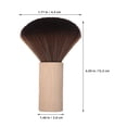 thumbnail image 2 of Raindrops Portable Wooden Brush for Vinyl Clean Anti-Static with Fiber Bristles, 2 of 6