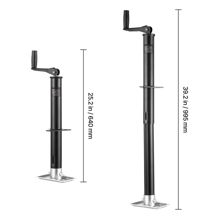 KFFKFF Trailer Jack, 2000 lbs Load, A-Frame with Handle photo 8
