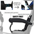 thumbnail image 4 of Yardi Yard 4-in-1 Kids Tricycle with Adjustable Push Handle-Blue, Toddler Stroller for Infant & Toddler, 4 of 8