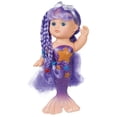 thumbnail image 2 of Muñeca Sirena Toysmith Bathtime de 23 cm con pelo largo para niños mayores de 3 años, 2 of 4