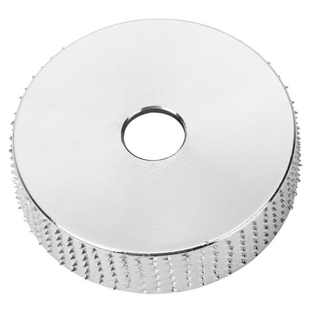 

1pc Woodworking Grinding Disc Abrasive Disc Wheel for Angle Grinder (Silver Burr Abrasive Wheel)