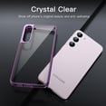 thumbnail image 3 of JETech Case for Samsung Galaxy S23 5G 6.1-Inch, Non-Yellowing Shockproof Bumper Protective Phone Cover, Anti-Scratch Hard PC Back (Purple), 3 of 6