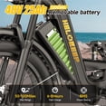 thumbnail image 5 of Helokeep 26" Black Fat Tire High Performance Cargo Electric Bike for Women, 4000W Peak 2000W, 40MPH, 48V 25Ah UL2849 Off-Road Ebike, 5 of 11