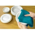 thumbnail image 4 of DecorRack 10 Pack 100% Cotton Bar Mops, 16 x 19 inch Kitchen Towels, Turquoise, 4 of 5