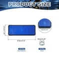 thumbnail image 2 of 10 Pcs Rectangle Rear Reflectors, Safety Reflective Warning Reflector Blue, 2 of 7