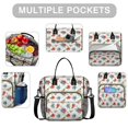thumbnail image 2 of Pioneer Flower Floral Print Pattern Womens Lunch Box for Work,Insulated Large Lunch Bag,Leakproof Adult Lunch Bag for Work,Beach,Travel,Picnic,Camping, 2 of 6