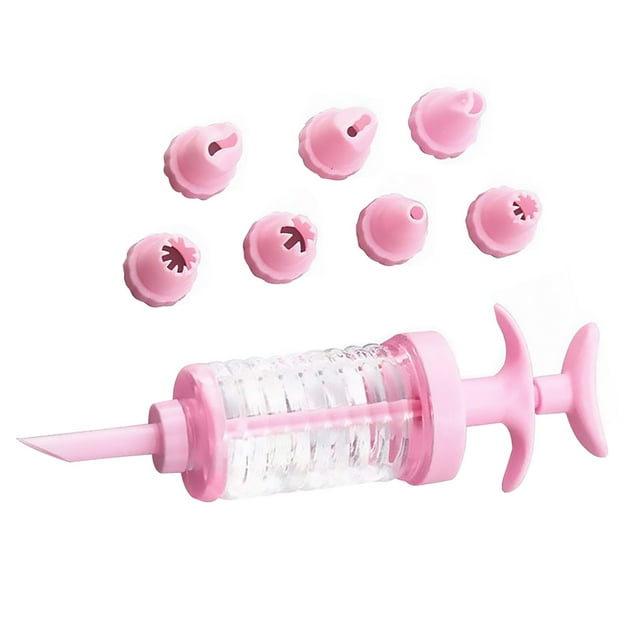Maoww Biscuit Cookie Press Mold DIY Cookie Maker Cake Decorating Icing Frosting Kit with Nozzles