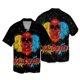 thumbnail image 3 of Camisa hawaiana de Halloween para hombre, ropa informal con estampado floral de manga corta, ropa de calle grande, botones 3D, camisetas de playa, camisas de verano de talla grande para hombre, 3 of 5