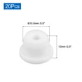 thumbnail image 2 of Uxcell 20Pcs Silicone Plugs 0.61" Salt Shakers Hollow Stopper Sealing Plug White, 2 of 5