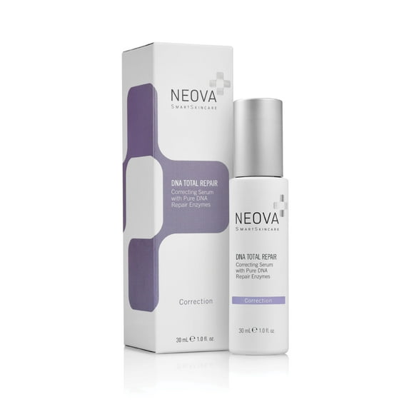 NEOVA SmartSkincare DNA Total Repair Serum 30 mL, 1 fl. Oz. | Reduces Wrinkles, Uneven Texture, & Hyperpigmentation | Sun Damage Repair Serum