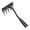 5 Teeth, variant on 5/6/7/8 Teeth Garden Weeding Rake Carbon Steel Removable Rake Soil Hoe Agricultural Straw Rake Multi Purpose Weeding Tools