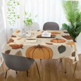 thumbnail image 3 of Yayeee Tablecloths 54" x 72" Rectangle Wrinkle Resistant Party Table Cover, Fall Book, 3 of 8